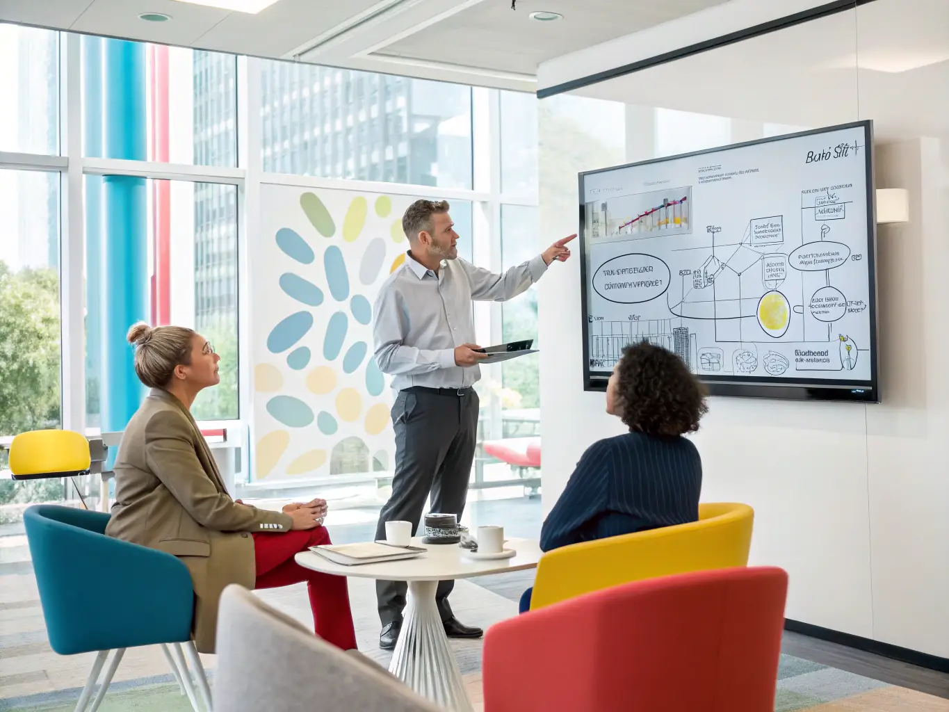 A consultant is creating a custom strategic playbook on a laptop, tailored to a specific school policy, charge type, and tone, emphasizing personalized strategy.